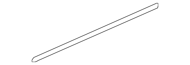 19257892 Деталь BODY SIDE MLDG, LEFT