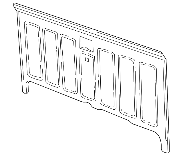 15994191 Деталь BACK PANEL
