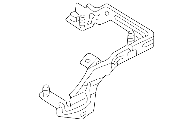B25D-67-B1X Деталь MOUNT BRACKET