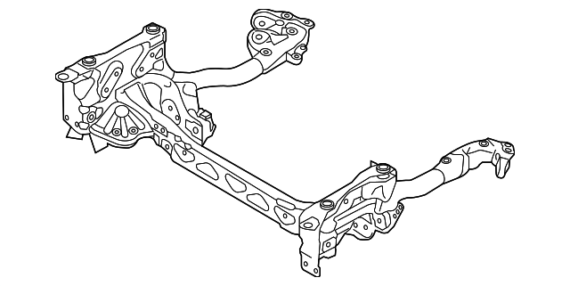 4H0-399-315-AB Деталь ENGINE CRADLE
