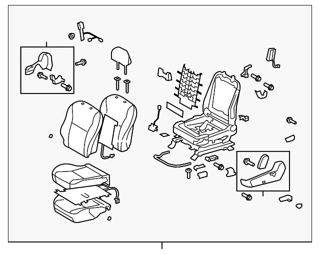 71200-0Z500-B4 Деталь SEAT ASSY, LEFT