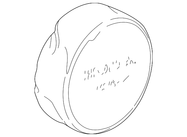 75590-S10-A03 Деталь COVER, SPARE TIRE