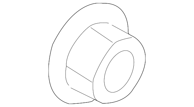 -W707243-S441 Деталь STABILIZER LINK NUT, RIGHT