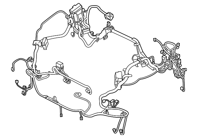 240121MU3B Деталь WIRE HARNESS