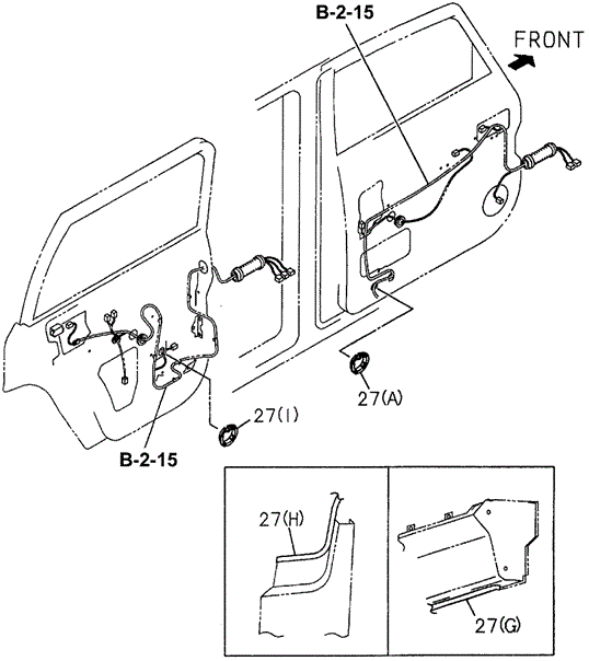 SLX WIRING HARNESS GROMMETS