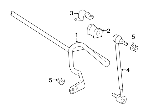 Matrix STABILIZER BAR & COMPONENTS