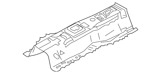 74310JK631 Деталь FRONT FLOOR PAN