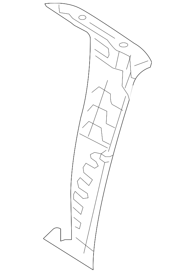 5140312AA Деталь LUMBAR SUPPORT, RIGHT