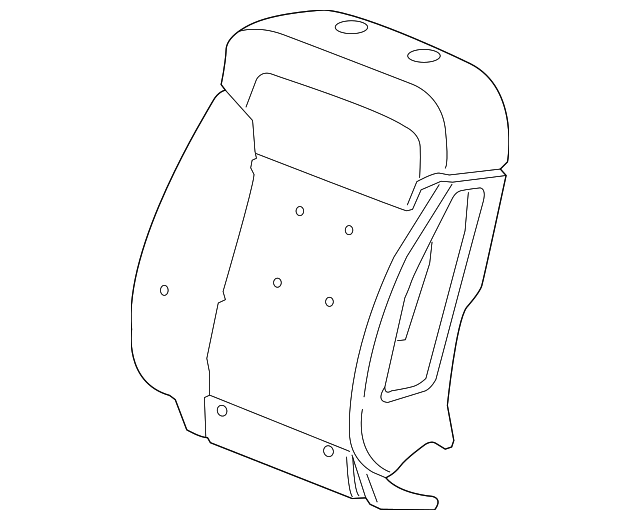 23150445 Деталь SEAT BACK PAD