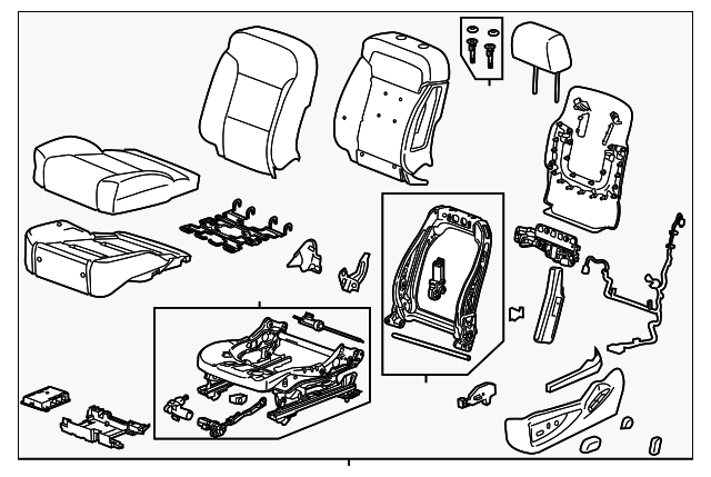 23486268 Деталь SEAT ASSY