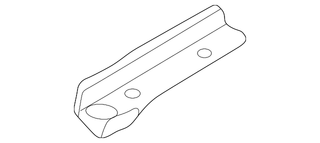 0K52Y-68035 Деталь ABSORBER, LEFT