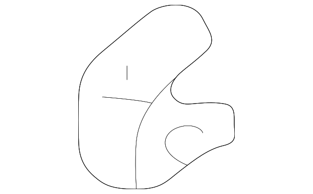 0K9A0-69472BCY Деталь ASSIST STRAP COVER