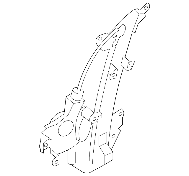 82721-JA000 WINDOW REGULATOR, LEFT
