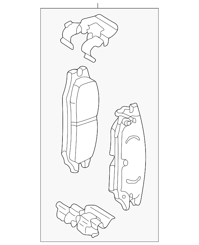18044437 FRONT PADS