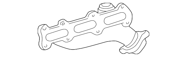 6061420702 Деталь EXHAUST MANIFOLD