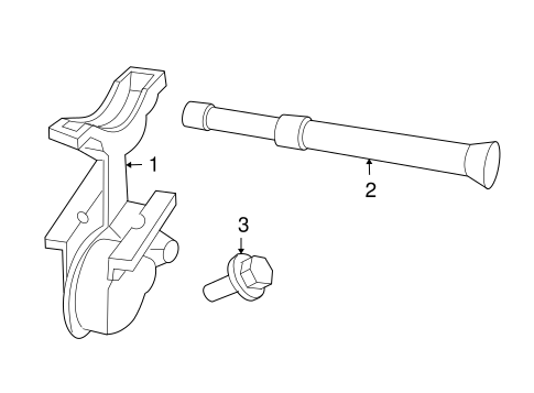 Escape SPARE TIRE CARRIER