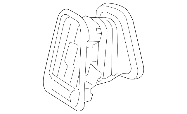 97480-3N000-HZ Деталь AIR VENT, LEFT