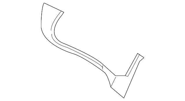 84790-3N000-RW2 Деталь TRIM MOLDING, LEFT