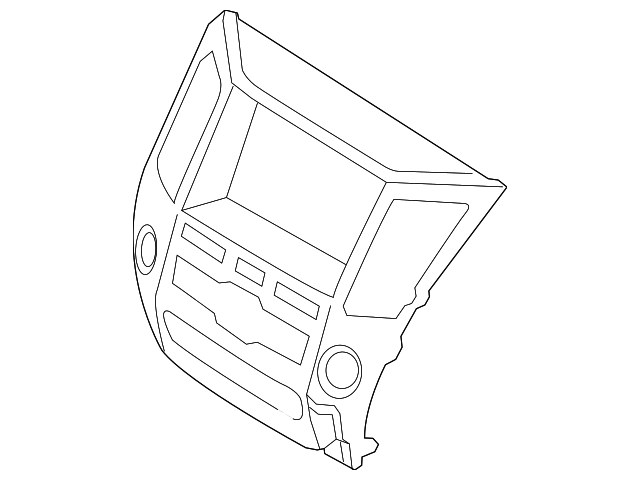 84740-3N200-RVC Деталь CENTER BEZEL