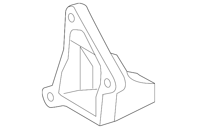 12321-31040 Деталь REAR MOUNT BRKT, RIGHT
