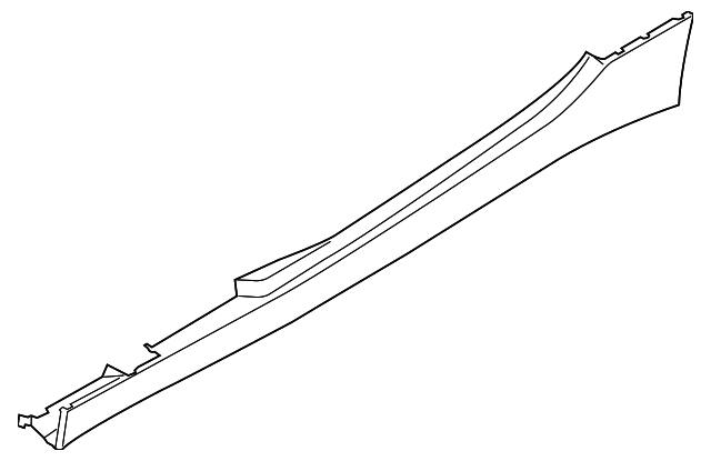 51-12-7-231-077 Деталь ROCKER MOLDING, LEFT