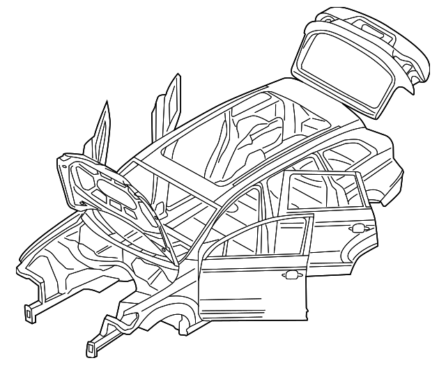 8U0800403 Деталь BODY ASSY