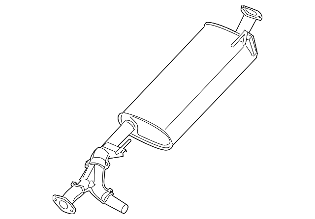 1426082Z50 Деталь MUFFLER & PIPE