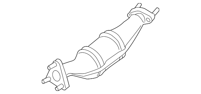 1428082Z11 Деталь PRECONVERTER, LEFT
