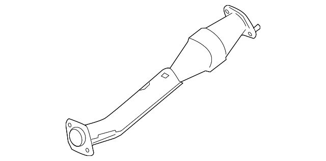 1419082Z40 Деталь CONVERTER & PIPE, LEFT