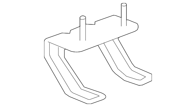 22711266 Деталь CONSOLE BASE REAR BRACKET