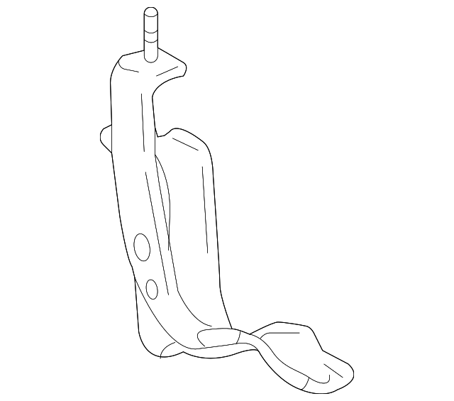 89669-30170 Деталь FRONT COVER LOWER BRACKET
