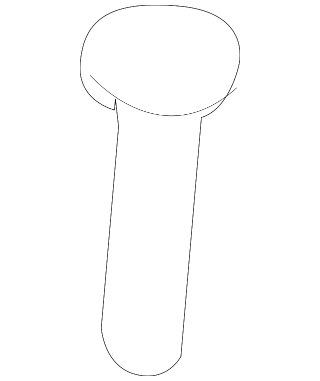 8672182Z70 Деталь COWL GRILLE SCREW