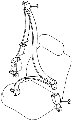 MPV REAR SEAT BELTS 3