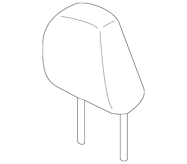 81140-T7J-H01ZL Деталь HEADREST ASSY., FR. *NH938L* (NEO GRAYGE