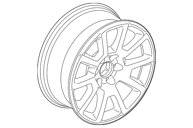 20937766 Деталь WHEEL, ALLOY