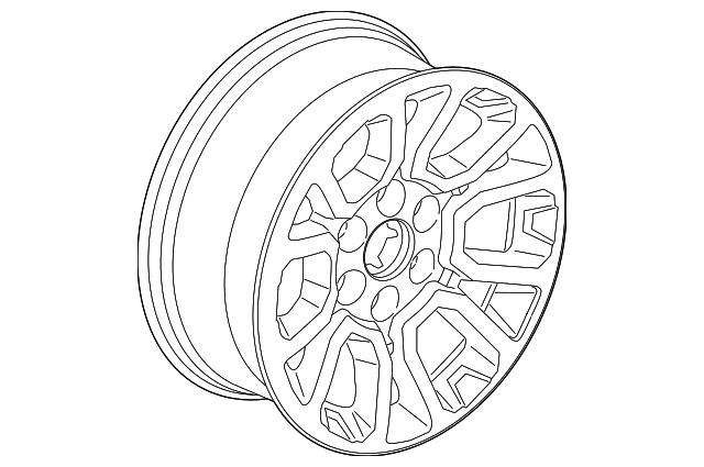 20937770 Деталь WHEEL, ALLOY