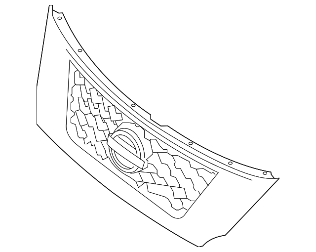 62310-3KA0A Деталь GRILLE