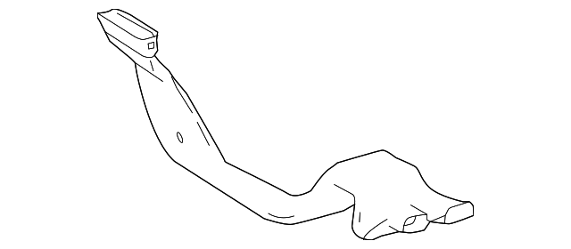 87212-0R040 Деталь FLOOR DUCT, RIGHT