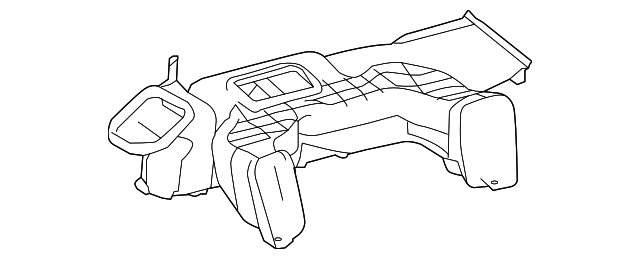 55870-0R030 Деталь CENTER DUCT