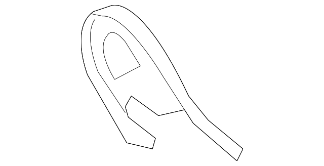 87405-CD010 Деталь RECLINE COVER, RIGHT