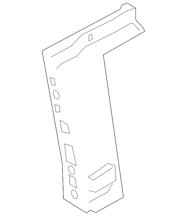 87601-CD105 Деталь SEAT BACK FRAME