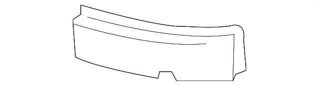 8889370210 Деталь LOWER PANEL, LEFT