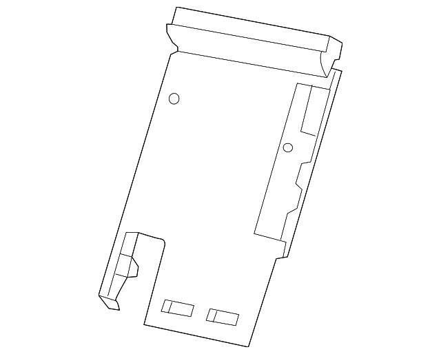 5LY46DX9AA Деталь CLOSURE PANEL