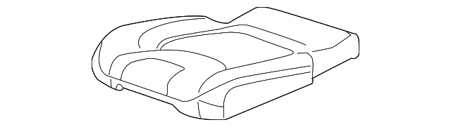 5RA56DX9AB Деталь CUSHION COVER, RIGHT