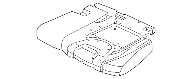 68193953AB Деталь SEAT CUSHION PAD, LEFT