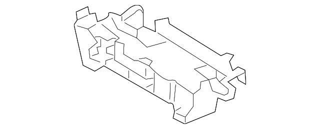 72127SA030 REAR DUCT