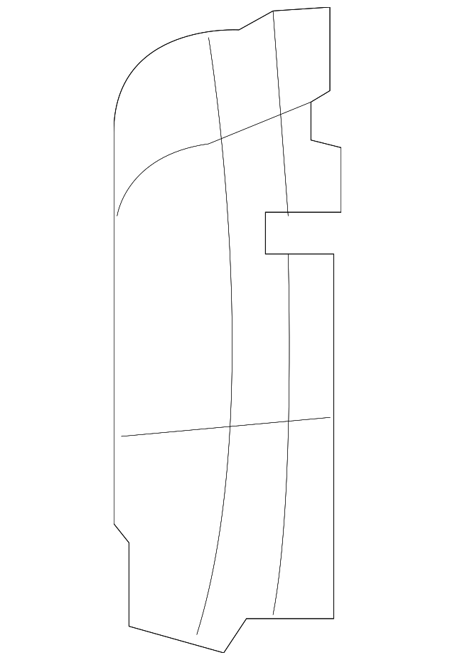 5109360AA Деталь WHEELHOUSE BRACE, RIGHT