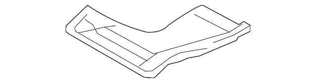 87351-JF00A Деталь CUSHION FRAME, LEFT