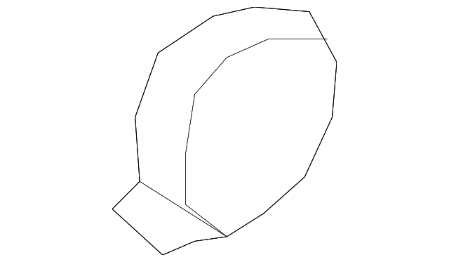 87062-KC30A Деталь RECLINE SWITCH KNOB, LEFT