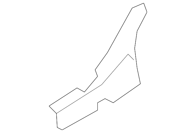 87375-JF00A Деталь SEAT TRIM, LEFT